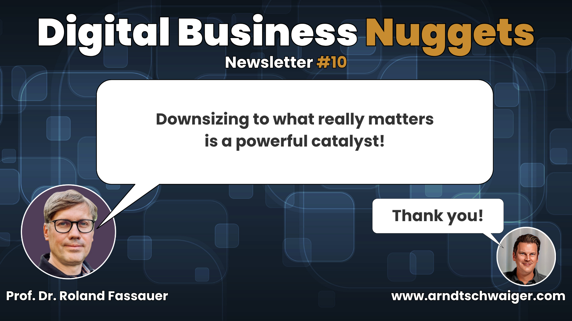 Episode #10: Downsizing to what really matters is a powerful catalyst!