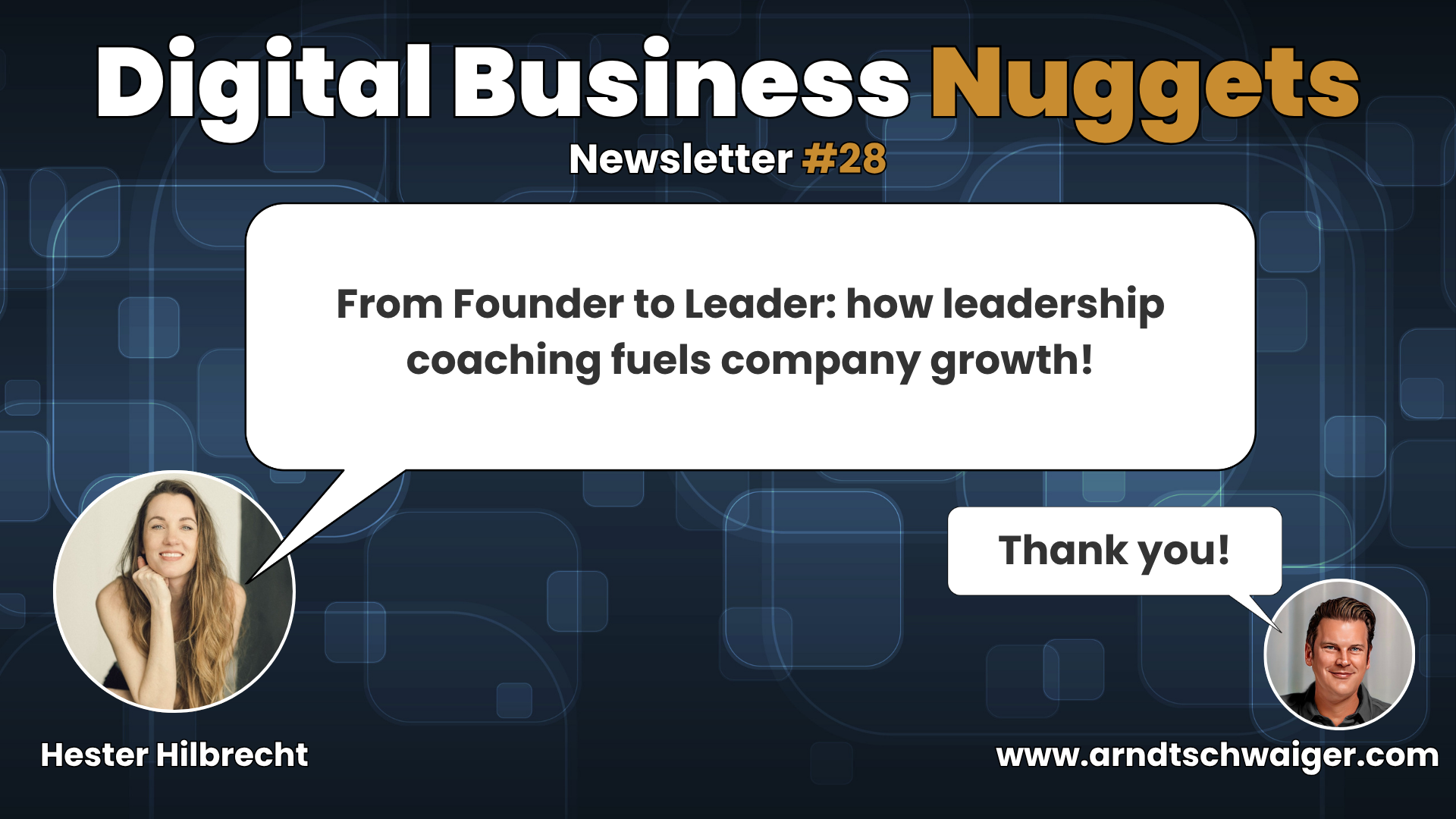 Episode #28: Turning Innovation into Impact: Why Leadership Coaching is a Game-Changer for Tech Founders